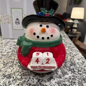 Scentsy Snowman Countdown Warmer